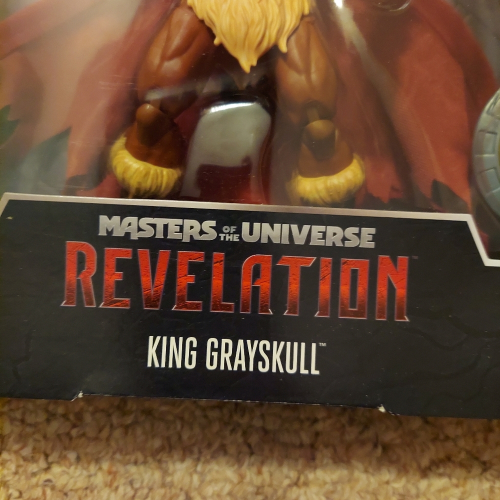 Mattel Masters of the Universe Revelation King Grayskull Action Figure - Picture 2 of 10